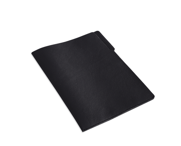 The Filefolder: Leather - Dark Blue - A4