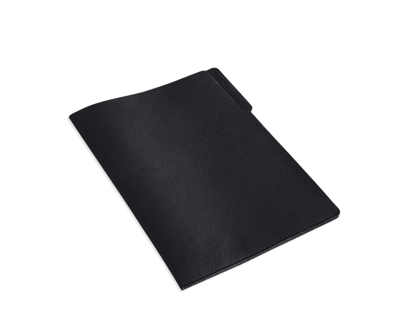 The Filefolder: Leather - Dark Blue - A4