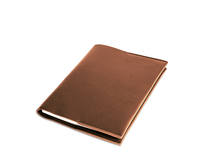 The Notebook: Surplus leather - Cognac - A5