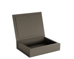 The Box: Leather - Granite - Large