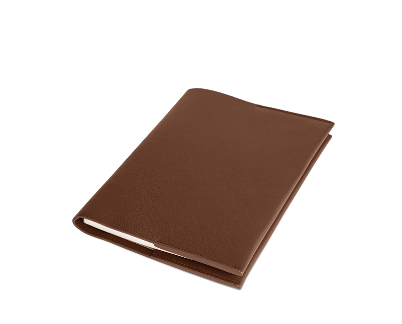 The Notebook: Leather - Cognac - A5