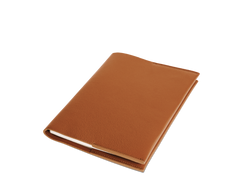 The Notebook: Leather - Mandarin - A5