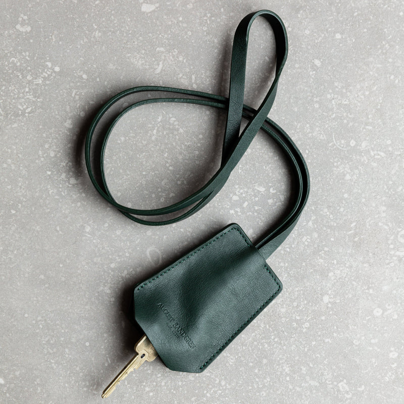 The Keyring: Leather - Forest - Long strap