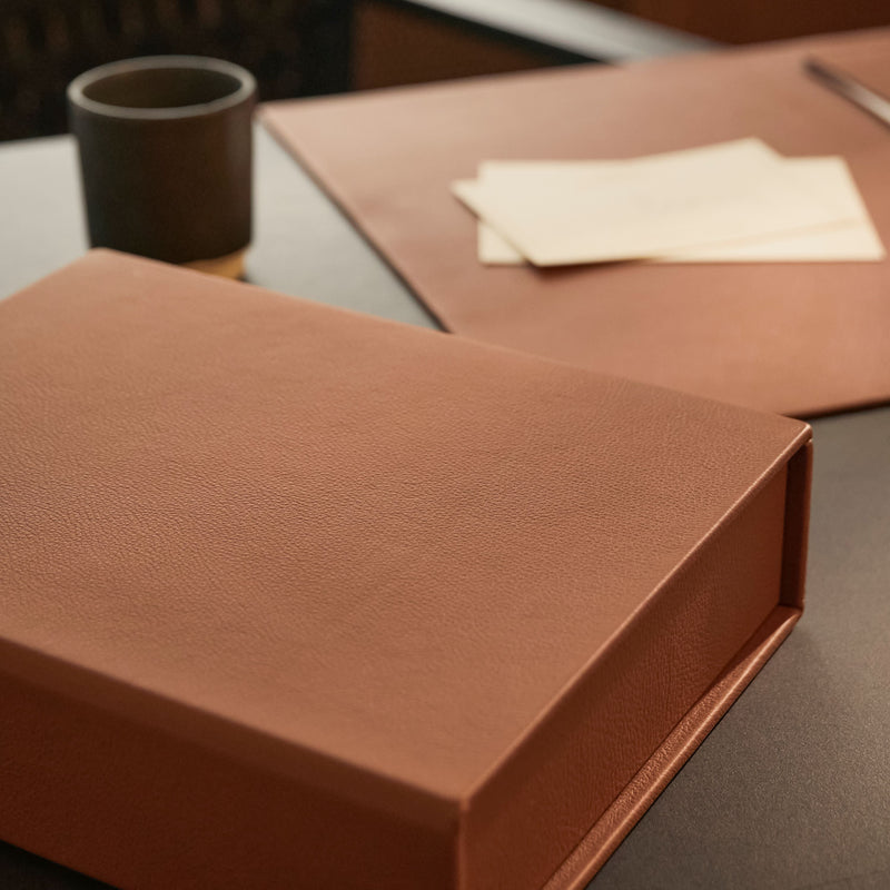 The Deskset: Leather - Bundle