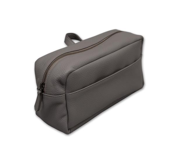 The Washbag: Surplus leather - Grey - One Size