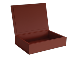 The Box: Leather - Terracotta - Large