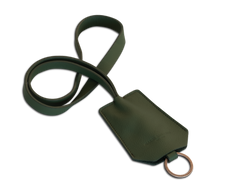 The Keyring: Leather - Cactus - Long strap